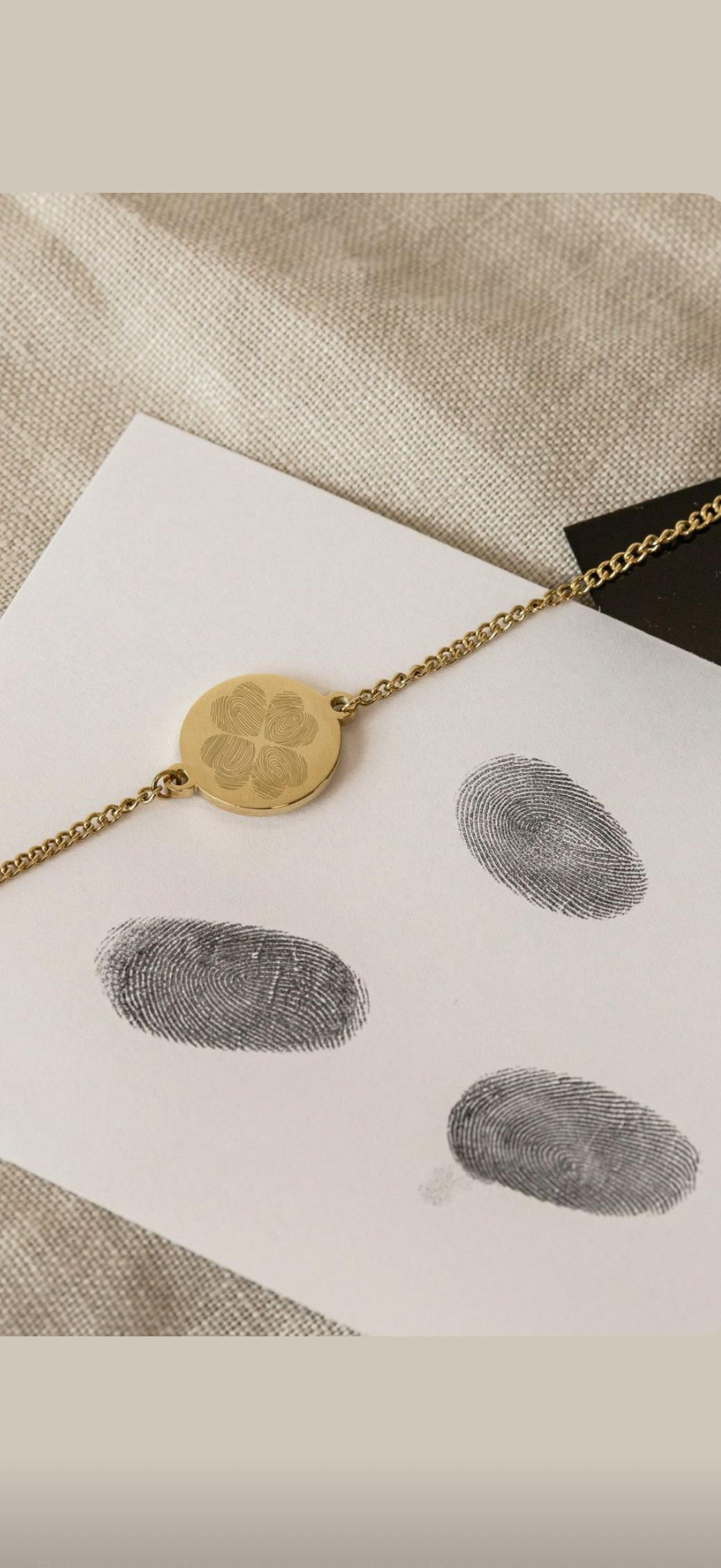 Collier Empreinte- Personnalisable