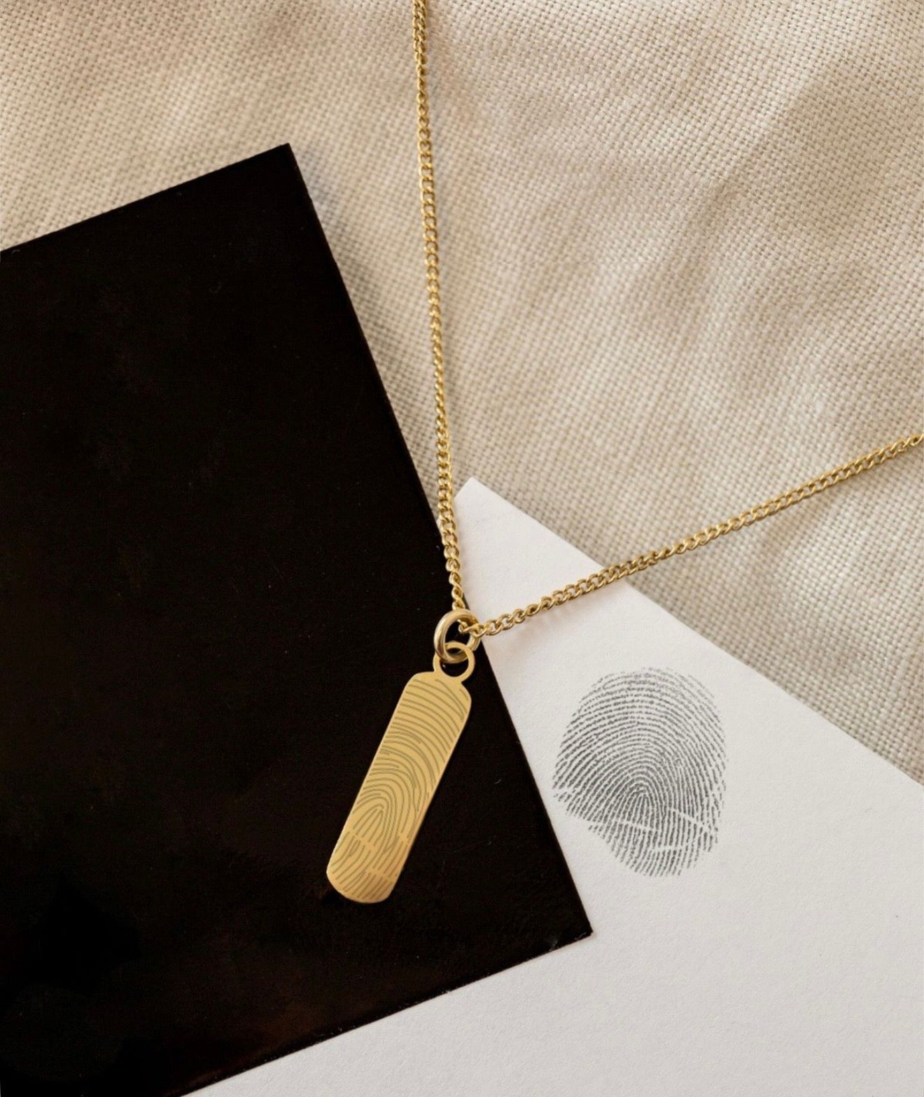 Collier Empreinte- Personnalisable
