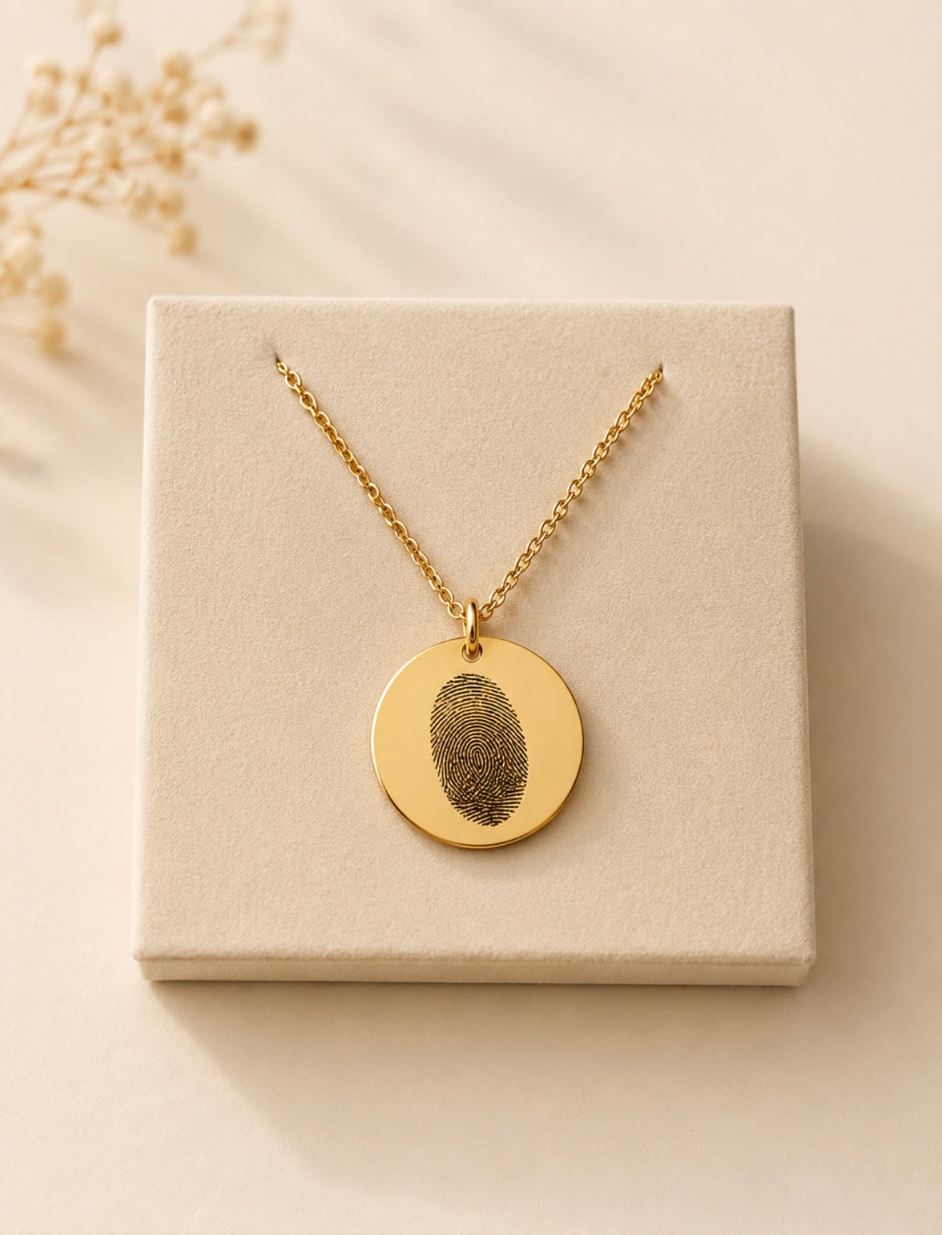 Collier Empreinte- Personnalisable