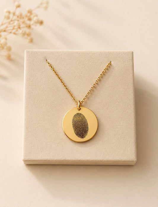 Collier Empreinte- Personnalisable